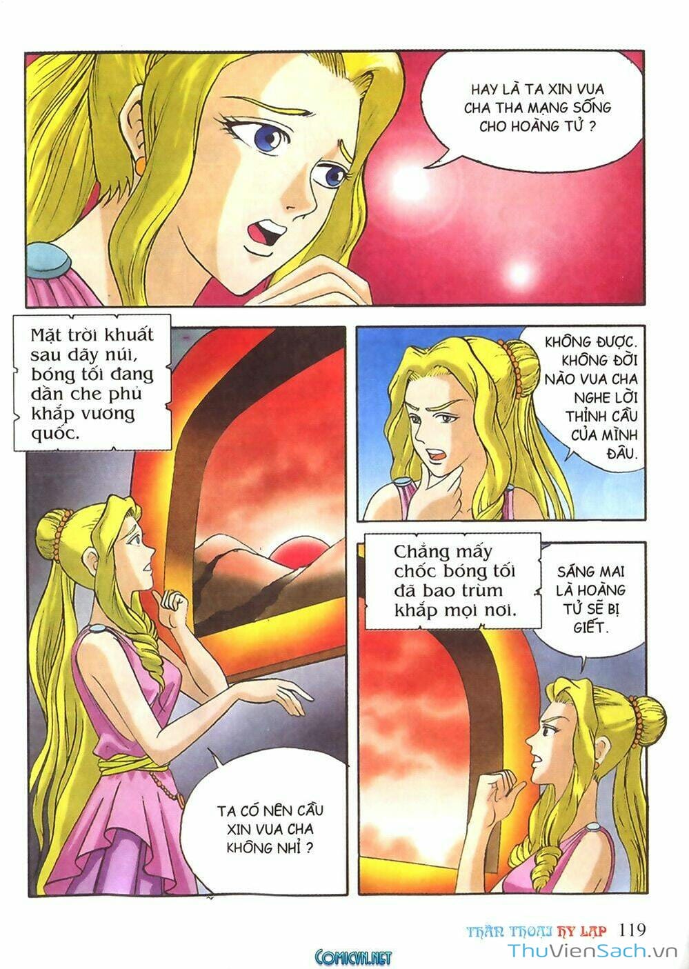 Truyện Tranh Thần Thoại Hy Lạp - Nguồn Gốc Các Vị Thần trang 3