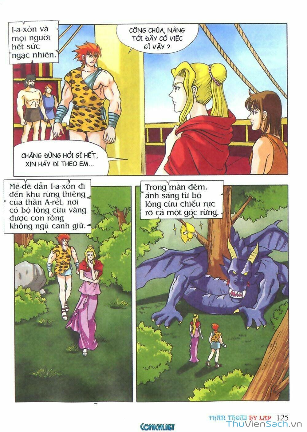 Truyện Tranh Thần Thoại Hy Lạp - Nguồn Gốc Các Vị Thần trang 3