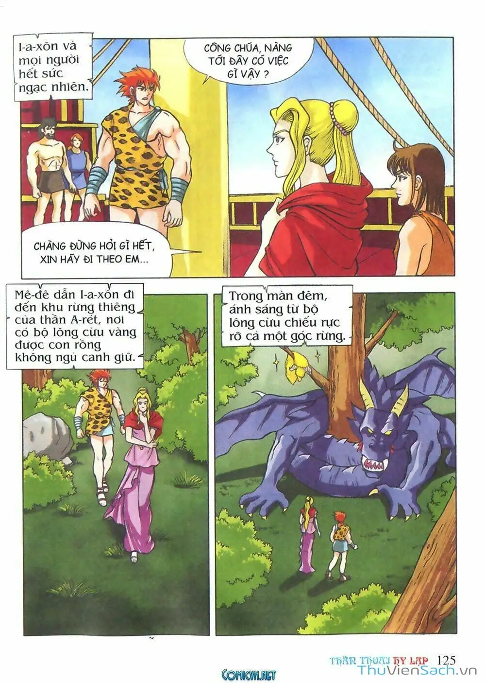 Truyện Tranh Thần Thoại Hy Lạp - Nguồn Gốc Các Vị Thần trang 3