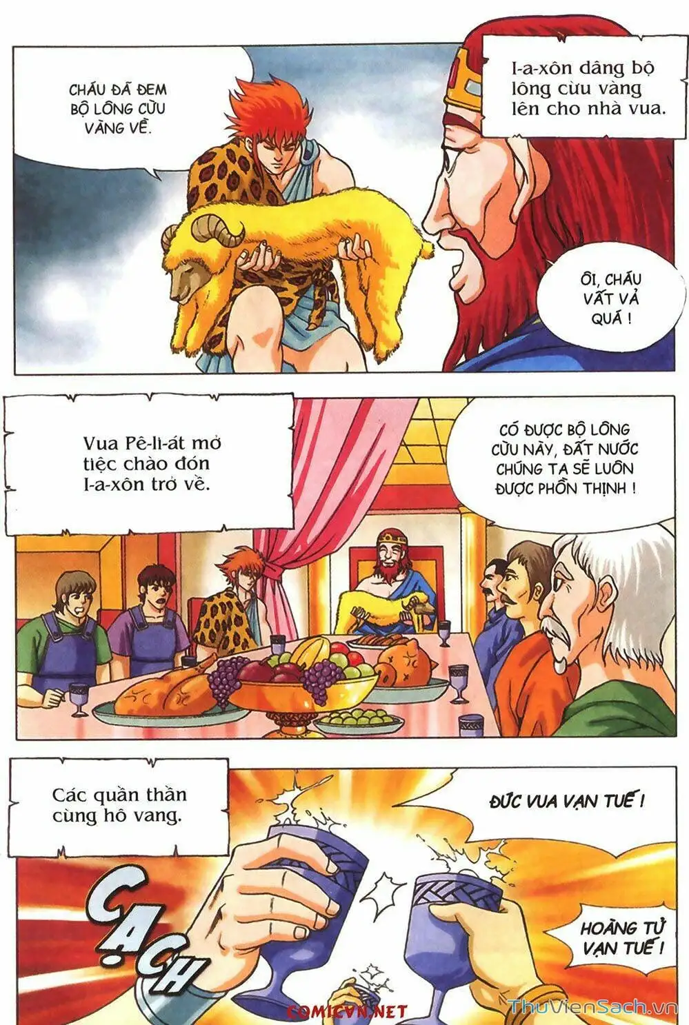 Truyện Tranh Thần Thoại Hy Lạp - Nguồn Gốc Các Vị Thần trang 3