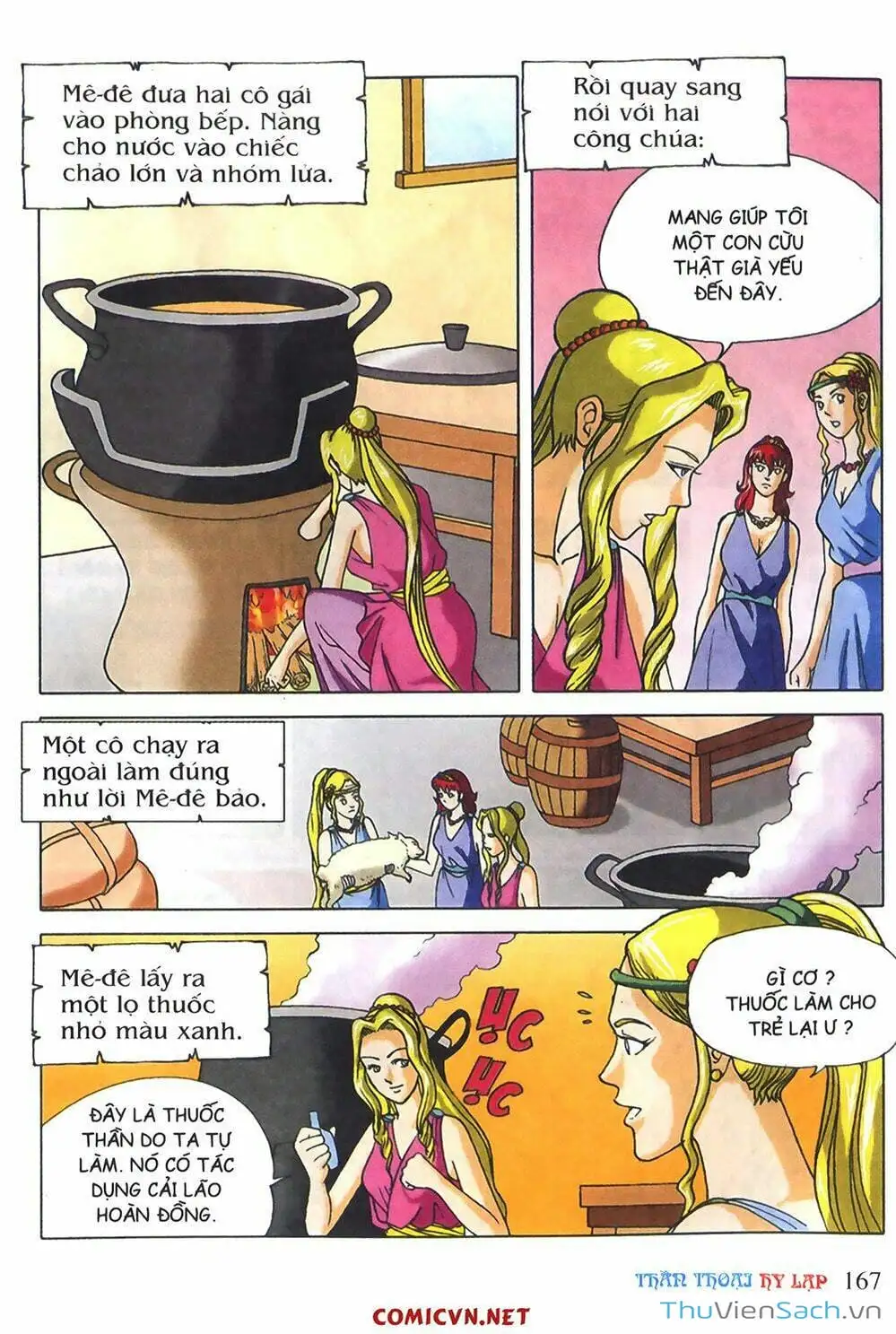 Truyện Tranh Thần Thoại Hy Lạp - Nguồn Gốc Các Vị Thần trang 3