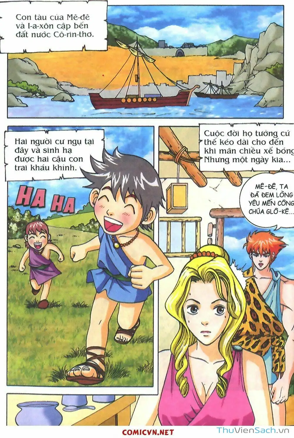 Truyện Tranh Thần Thoại Hy Lạp - Nguồn Gốc Các Vị Thần trang 3