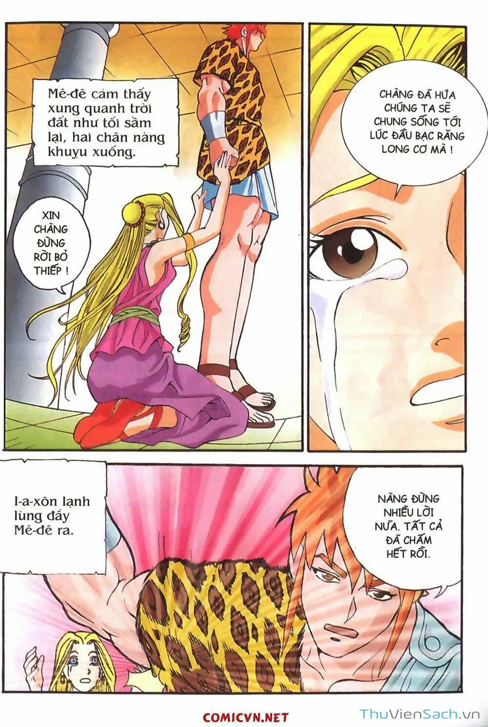 Truyện Tranh Thần Thoại Hy Lạp - Nguồn Gốc Các Vị Thần trang 3