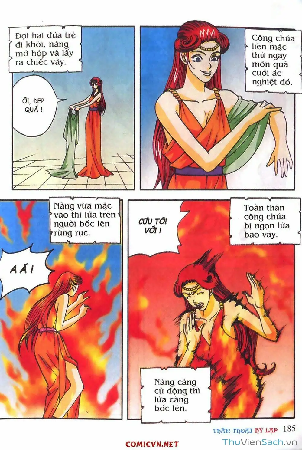 Truyện Tranh Thần Thoại Hy Lạp - Nguồn Gốc Các Vị Thần trang 3