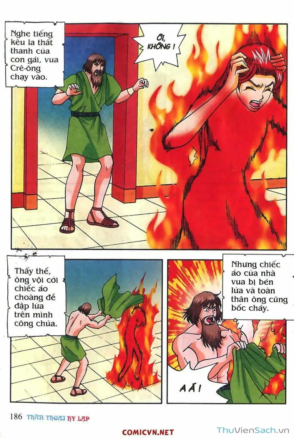 Truyện Tranh Thần Thoại Hy Lạp - Nguồn Gốc Các Vị Thần trang 3