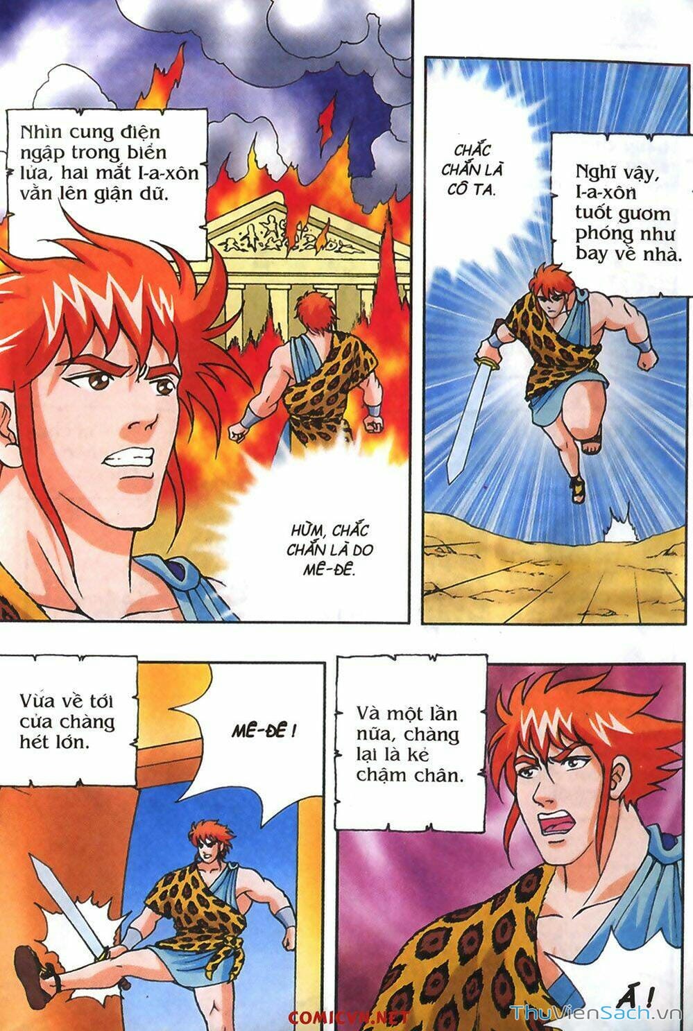 Truyện Tranh Thần Thoại Hy Lạp - Nguồn Gốc Các Vị Thần trang 3