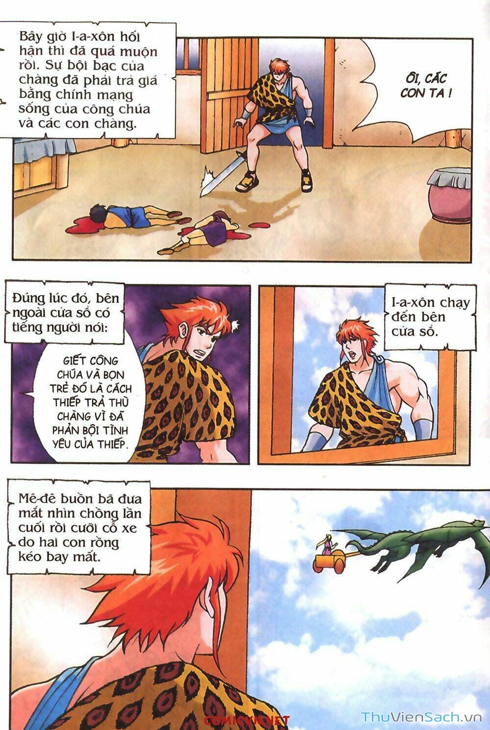 Truyện Tranh Thần Thoại Hy Lạp - Nguồn Gốc Các Vị Thần trang 3