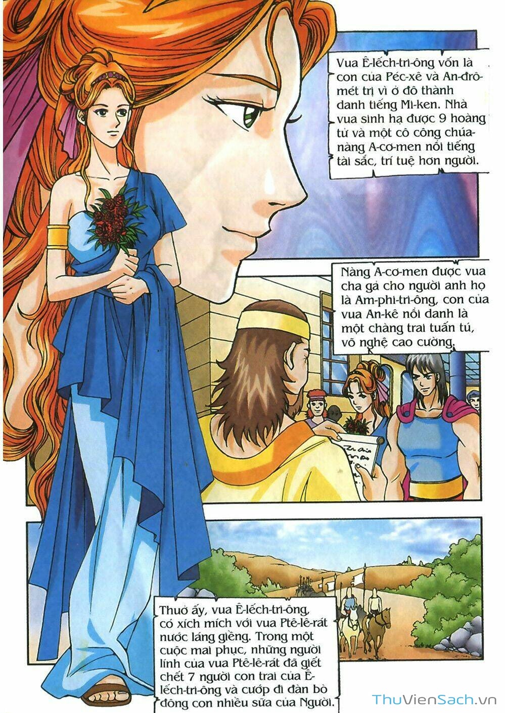 Truyện Tranh Thần Thoại Hy Lạp - Nguồn Gốc Các Vị Thần trang 3