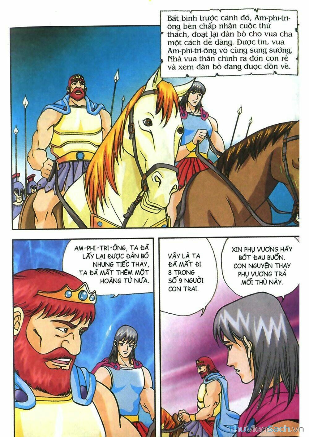Truyện Tranh Thần Thoại Hy Lạp - Nguồn Gốc Các Vị Thần trang 3
