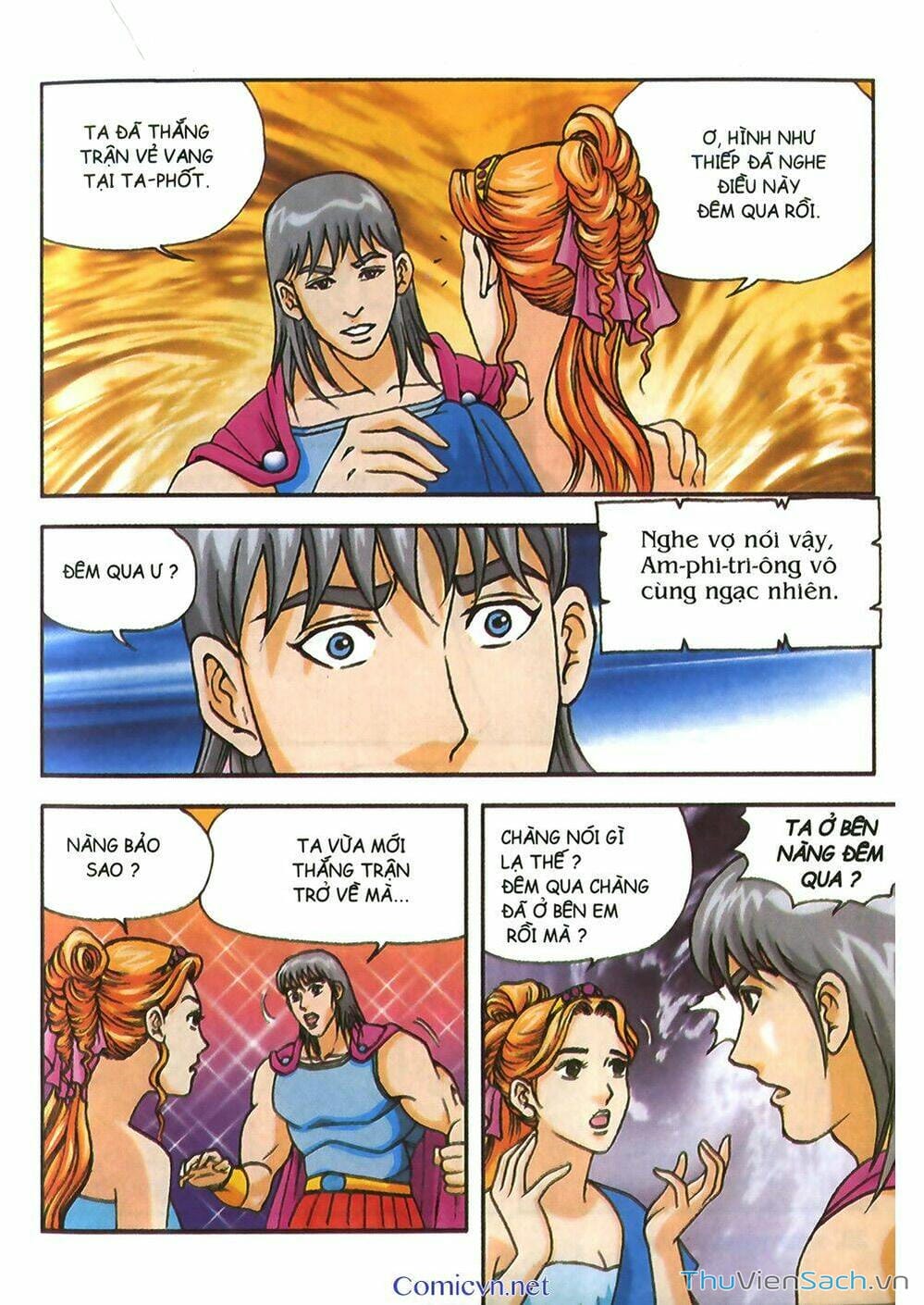 Truyện Tranh Thần Thoại Hy Lạp - Nguồn Gốc Các Vị Thần trang 3