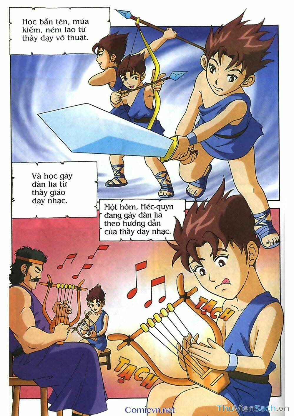 Truyện Tranh Thần Thoại Hy Lạp - Nguồn Gốc Các Vị Thần trang 3