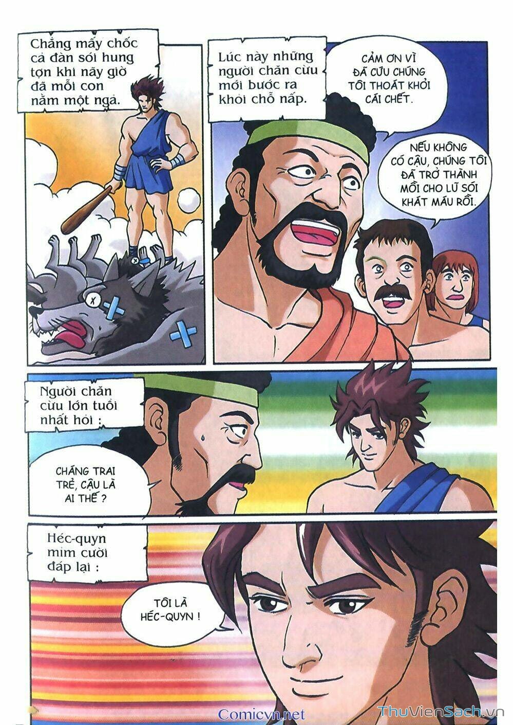 Truyện Tranh Thần Thoại Hy Lạp - Nguồn Gốc Các Vị Thần trang 3