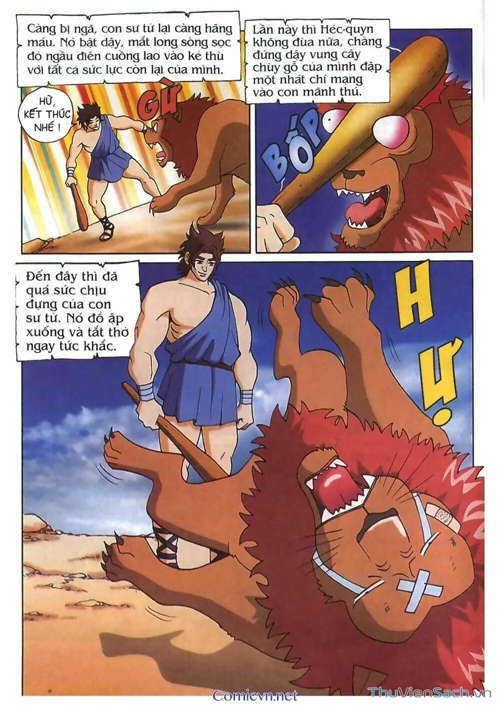 Truyện Tranh Thần Thoại Hy Lạp - Nguồn Gốc Các Vị Thần trang 3