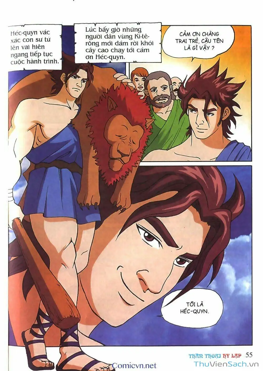 Truyện Tranh Thần Thoại Hy Lạp - Nguồn Gốc Các Vị Thần trang 3