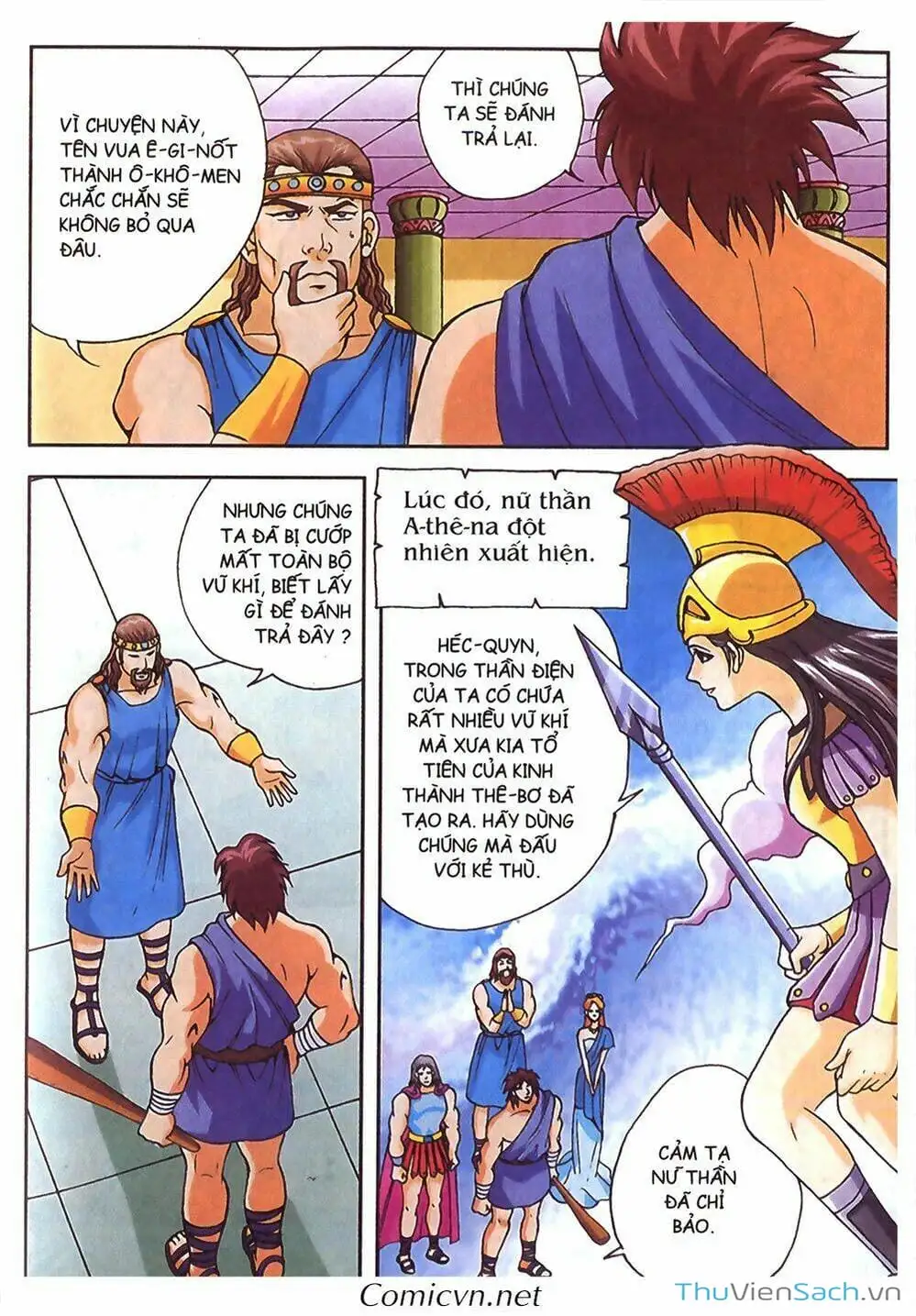 Truyện Tranh Thần Thoại Hy Lạp - Nguồn Gốc Các Vị Thần trang 3
