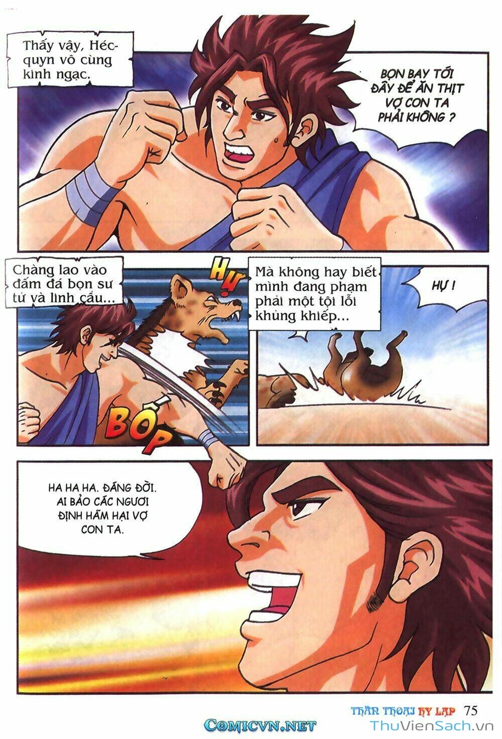 Truyện Tranh Thần Thoại Hy Lạp - Nguồn Gốc Các Vị Thần trang 3