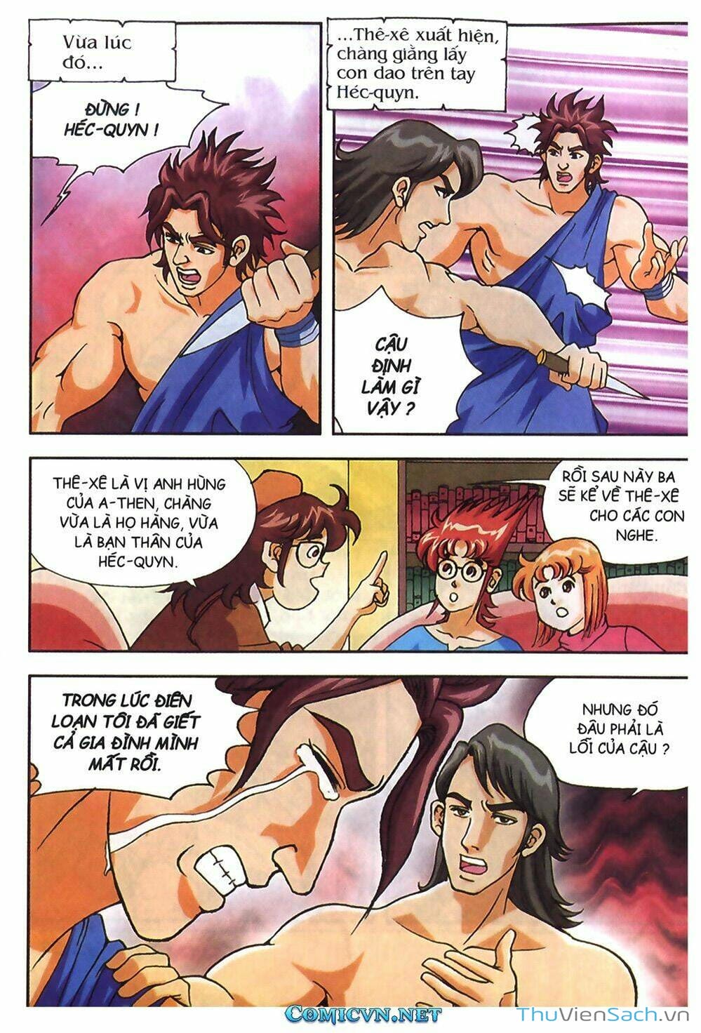 Truyện Tranh Thần Thoại Hy Lạp - Nguồn Gốc Các Vị Thần trang 3