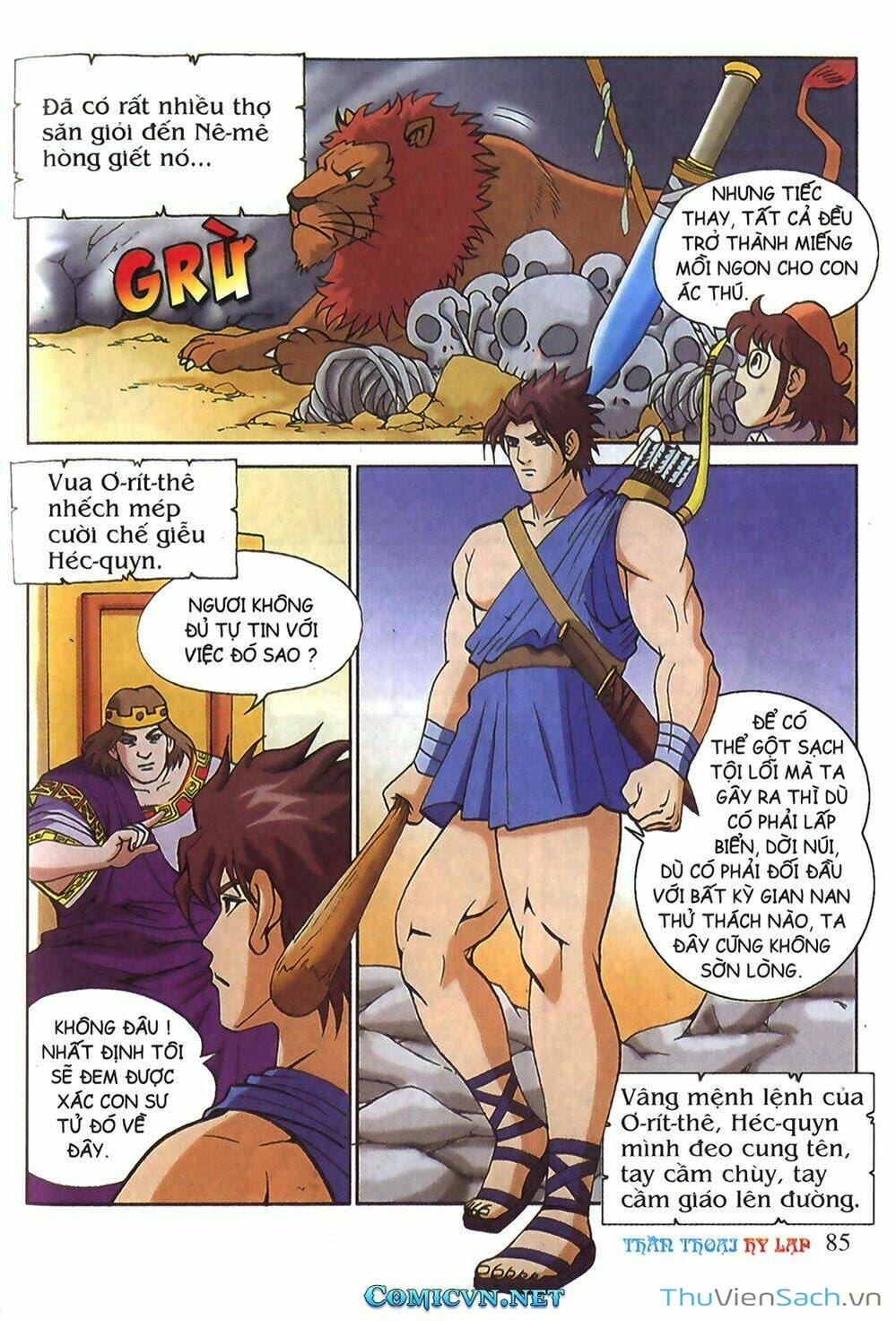 Truyện Tranh Thần Thoại Hy Lạp - Nguồn Gốc Các Vị Thần trang 3