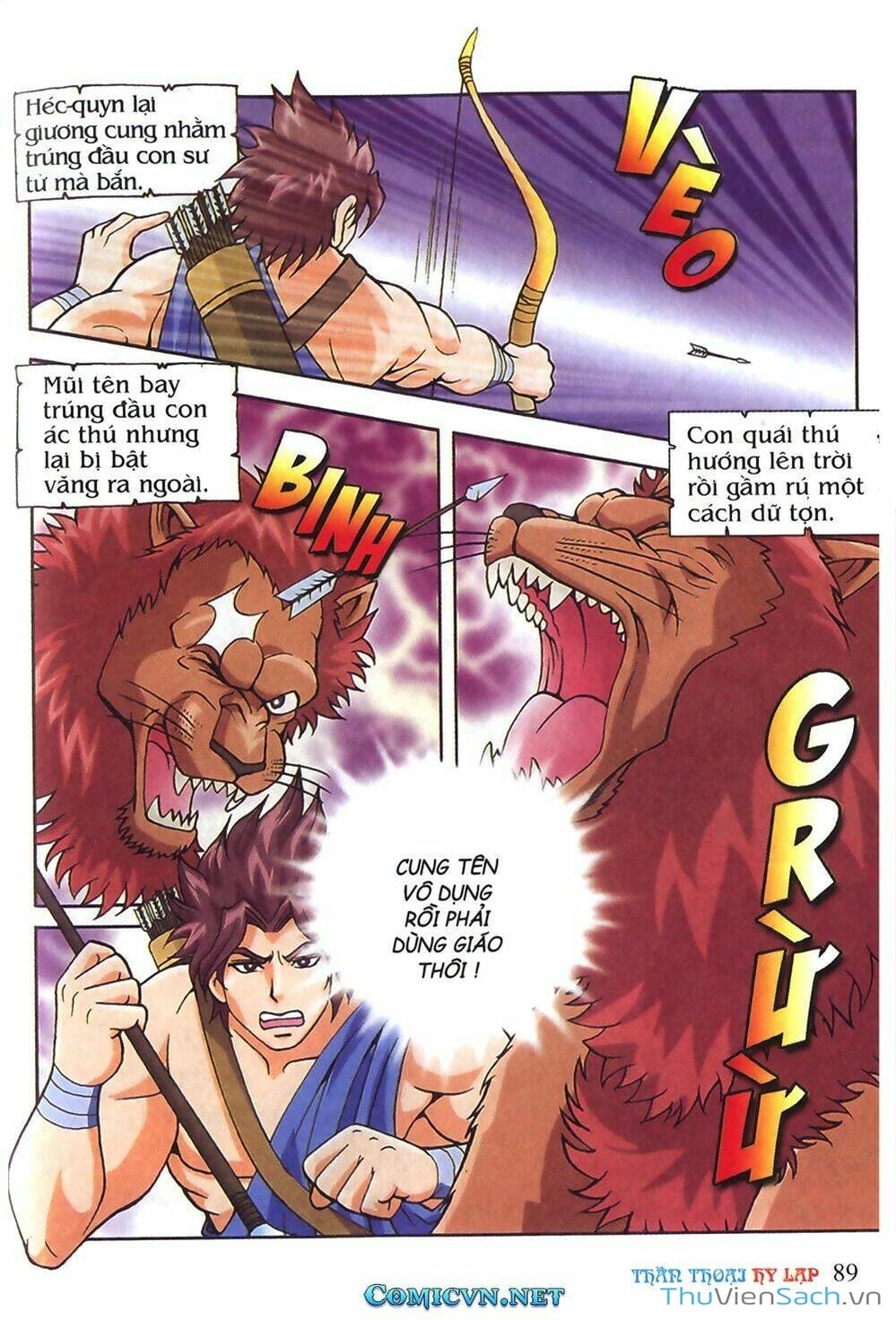 Truyện Tranh Thần Thoại Hy Lạp - Nguồn Gốc Các Vị Thần trang 3