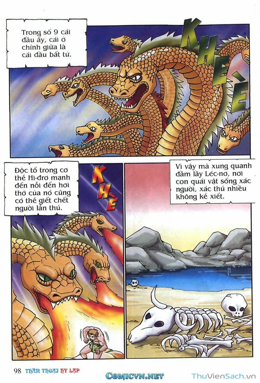 Truyện Tranh Thần Thoại Hy Lạp - Nguồn Gốc Các Vị Thần trang 3