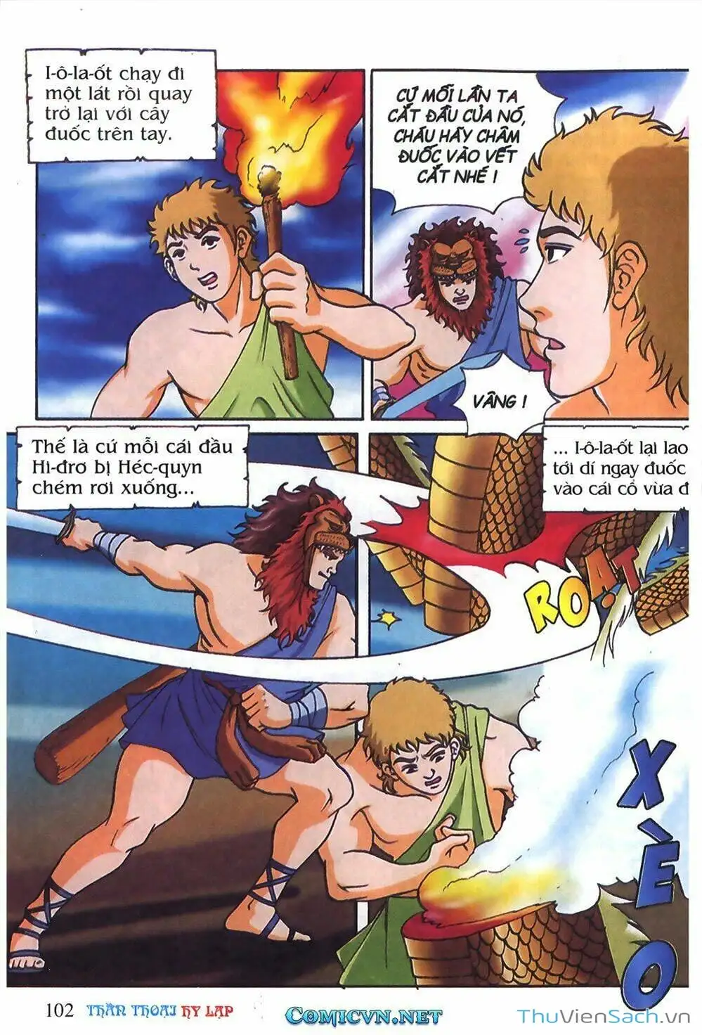 Truyện Tranh Thần Thoại Hy Lạp - Nguồn Gốc Các Vị Thần trang 3