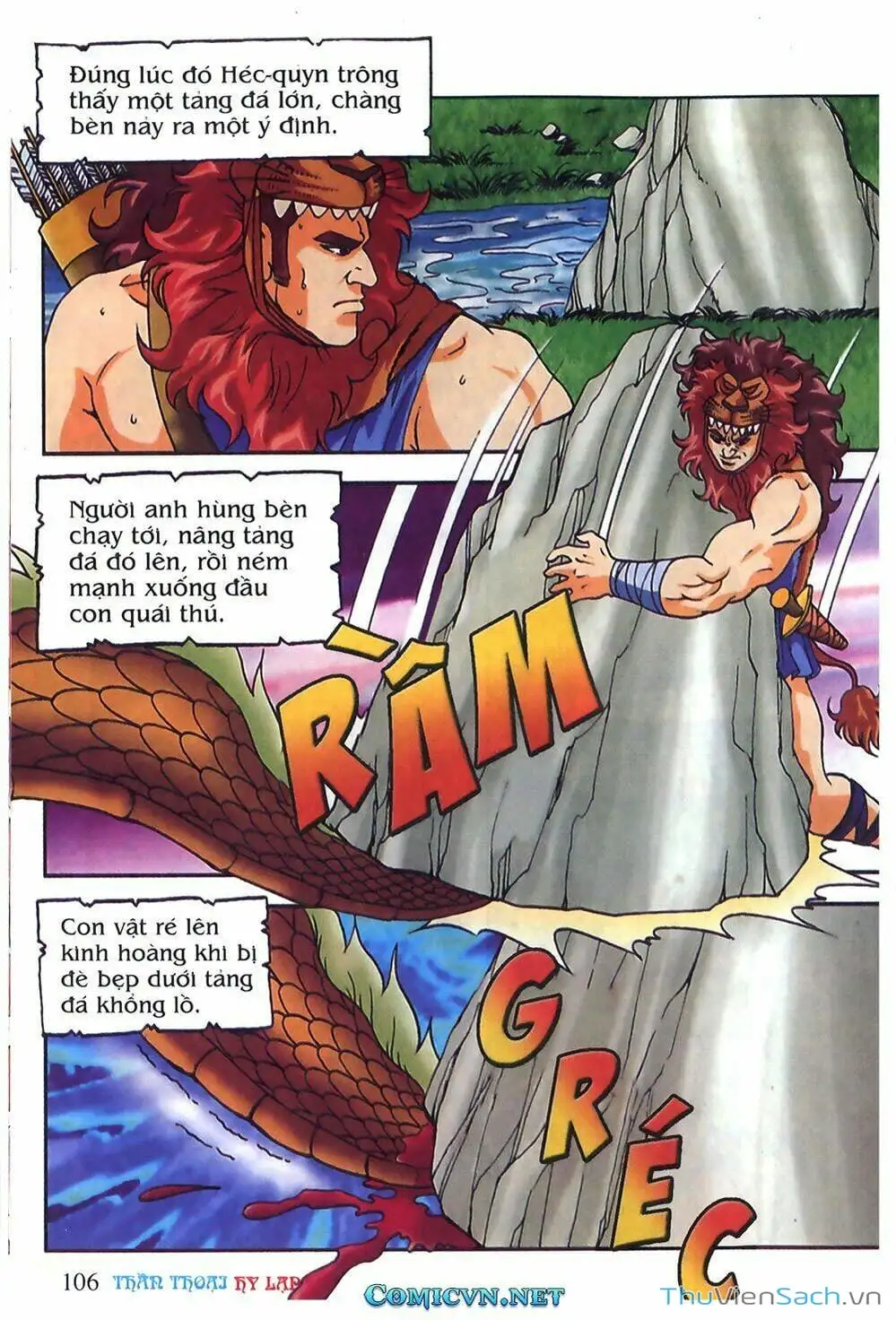 Truyện Tranh Thần Thoại Hy Lạp - Nguồn Gốc Các Vị Thần trang 3