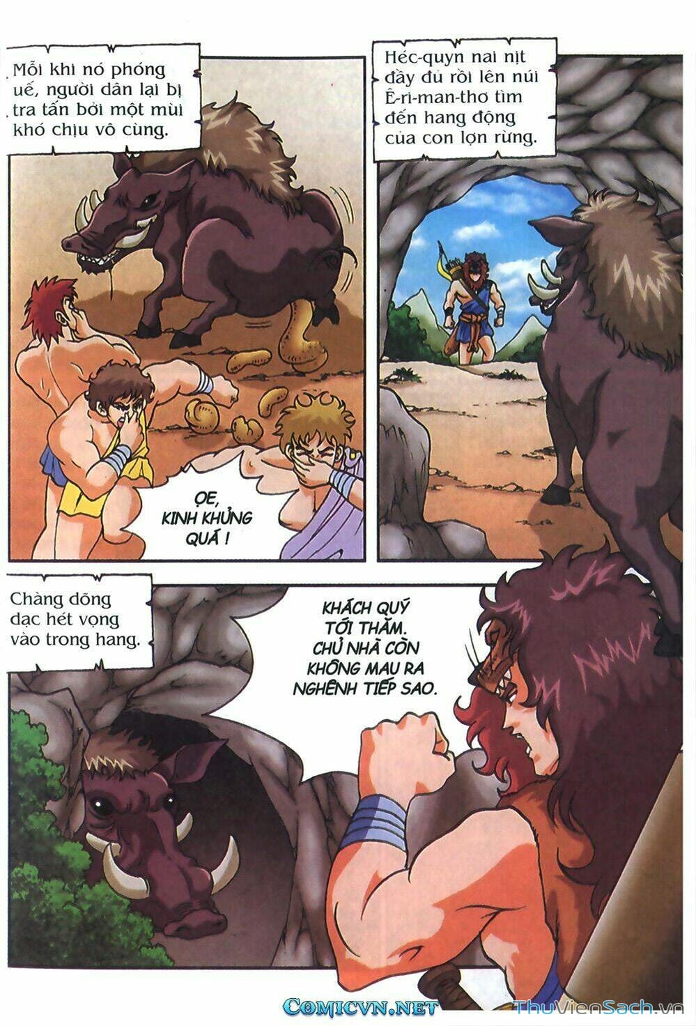 Truyện Tranh Thần Thoại Hy Lạp - Nguồn Gốc Các Vị Thần trang 3