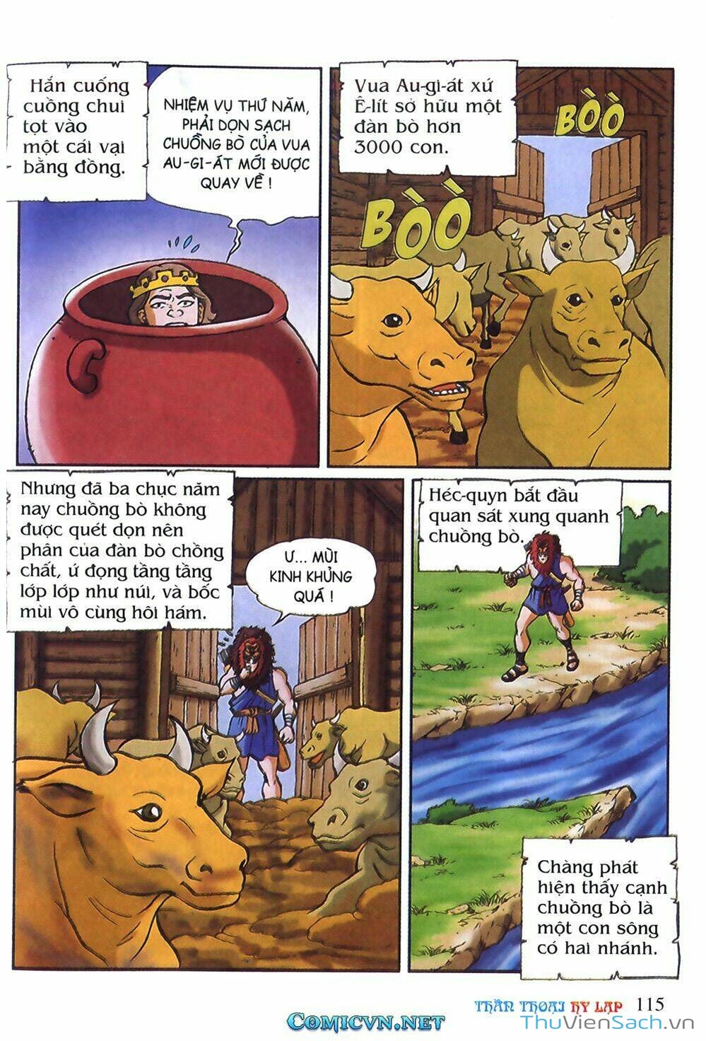 Truyện Tranh Thần Thoại Hy Lạp - Nguồn Gốc Các Vị Thần trang 3