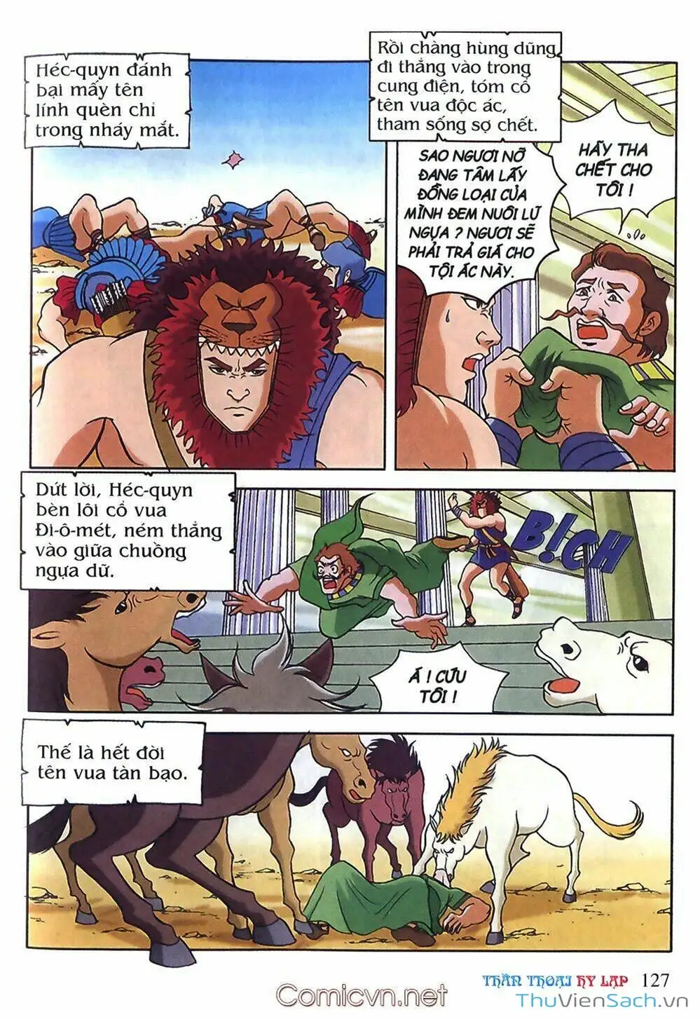 Truyện Tranh Thần Thoại Hy Lạp - Nguồn Gốc Các Vị Thần trang 3