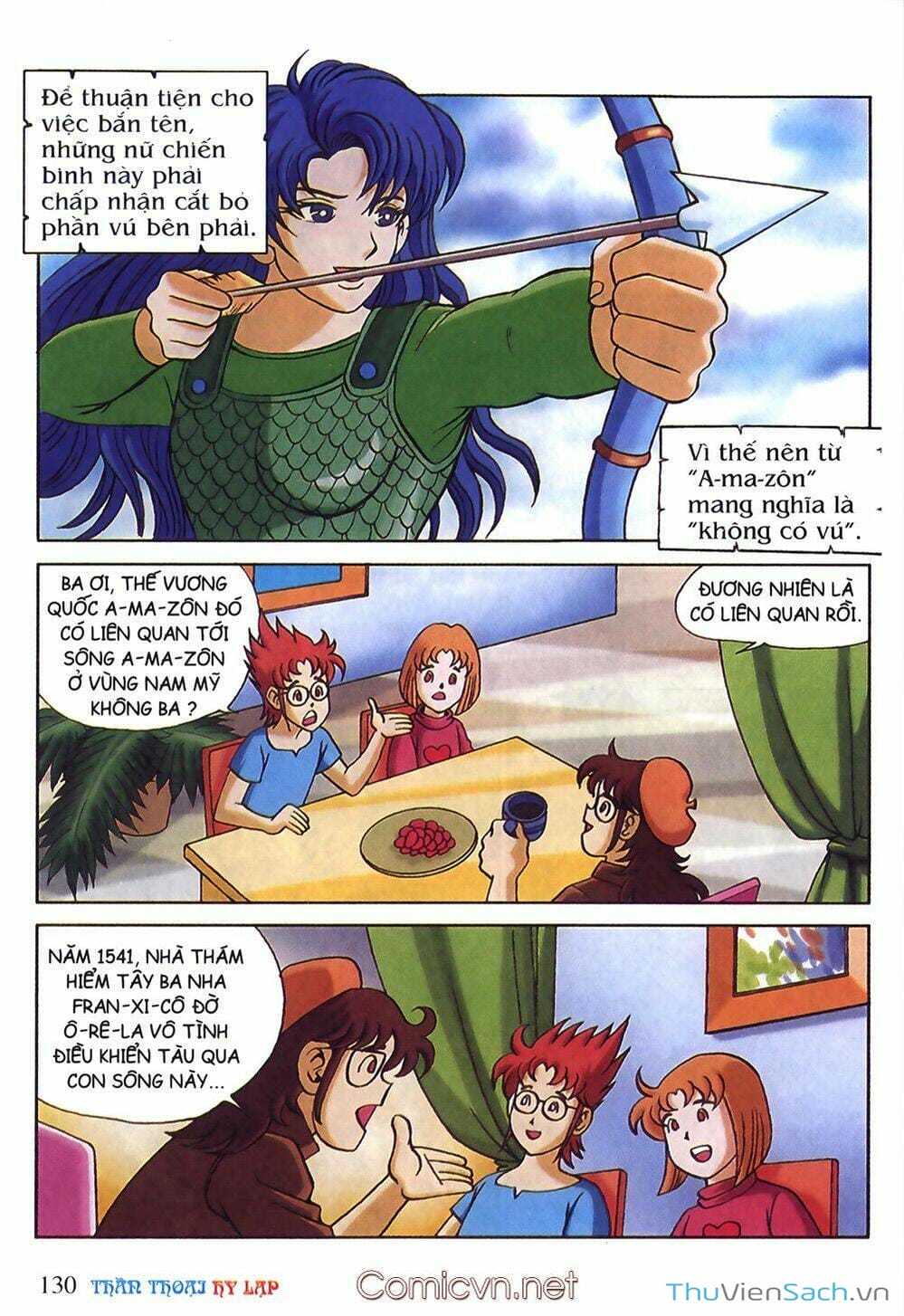 Truyện Tranh Thần Thoại Hy Lạp - Nguồn Gốc Các Vị Thần trang 3