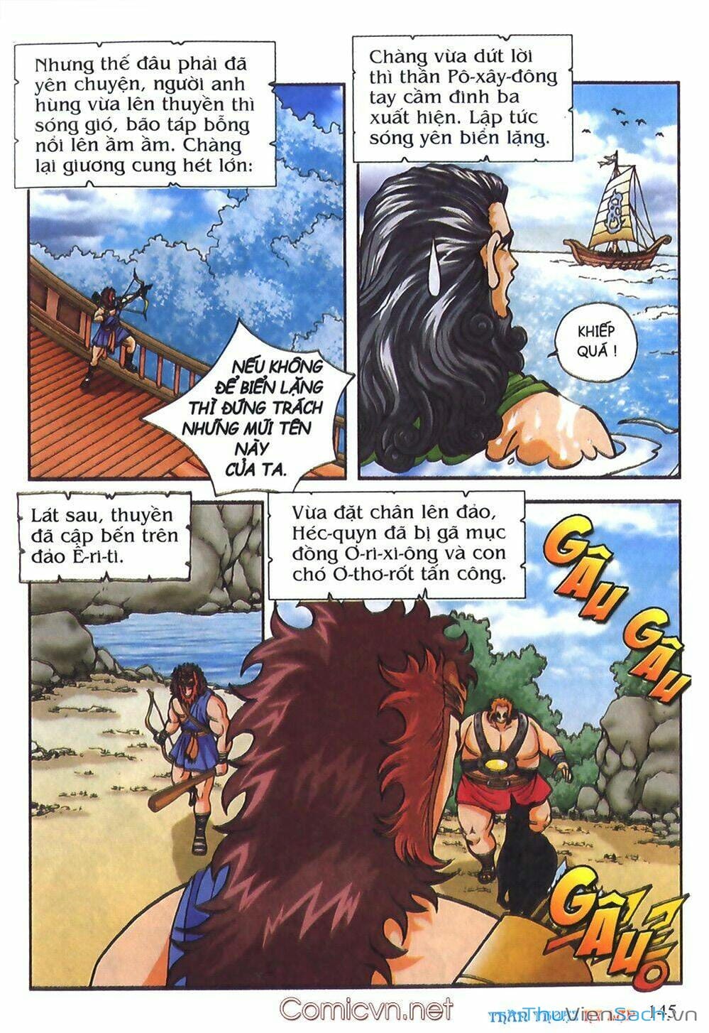 Truyện Tranh Thần Thoại Hy Lạp - Nguồn Gốc Các Vị Thần trang 3