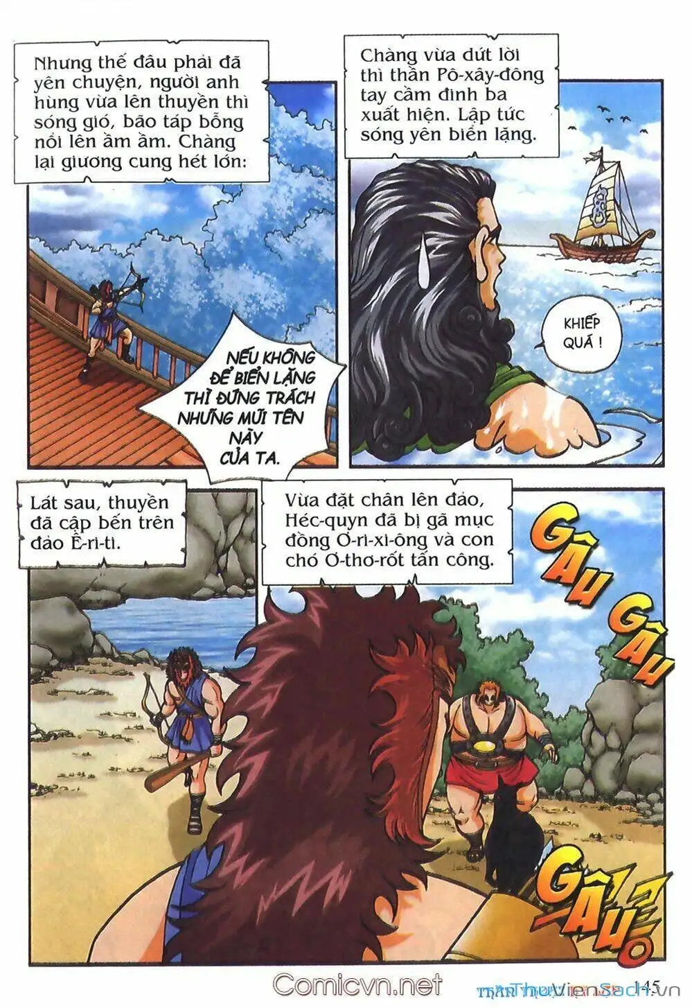 Truyện Tranh Thần Thoại Hy Lạp - Nguồn Gốc Các Vị Thần trang 3