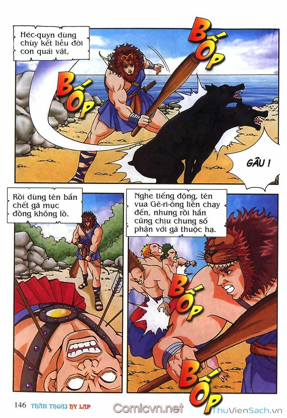 Truyện Tranh Thần Thoại Hy Lạp - Nguồn Gốc Các Vị Thần trang 3