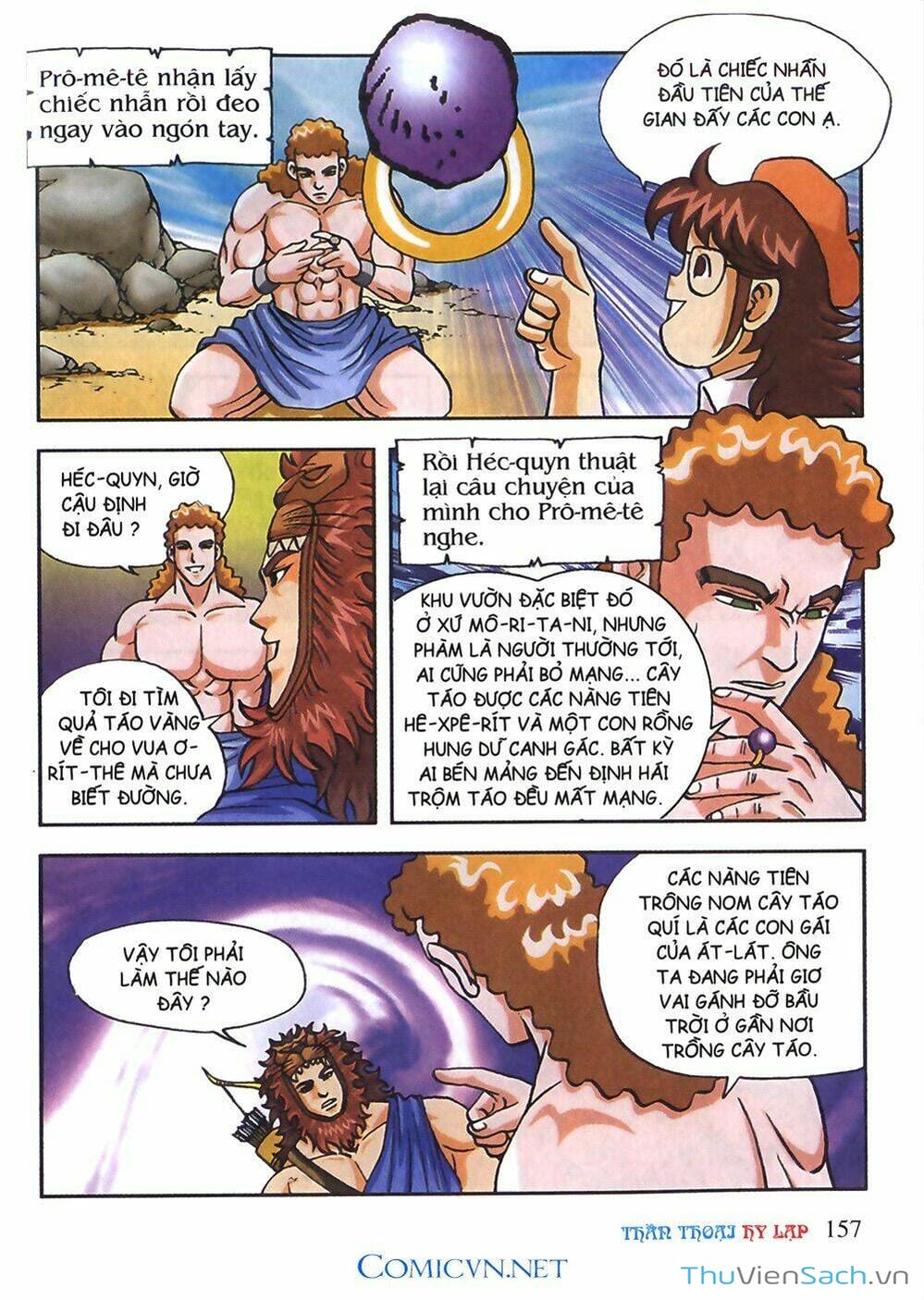 Truyện Tranh Thần Thoại Hy Lạp - Nguồn Gốc Các Vị Thần trang 3