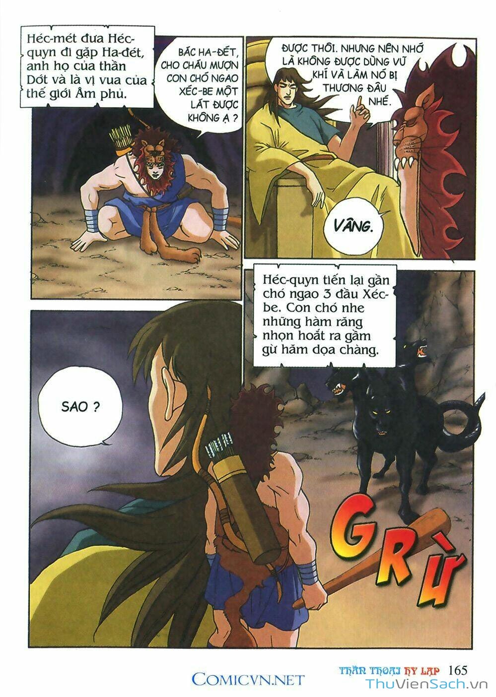 Truyện Tranh Thần Thoại Hy Lạp - Nguồn Gốc Các Vị Thần trang 3