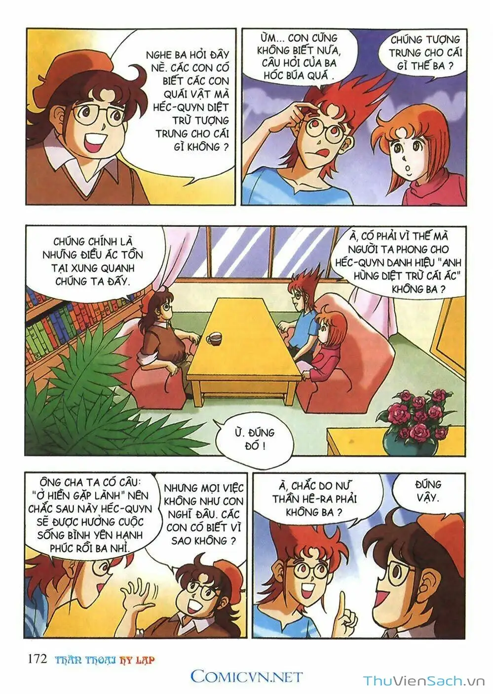 Truyện Tranh Thần Thoại Hy Lạp - Nguồn Gốc Các Vị Thần trang 3