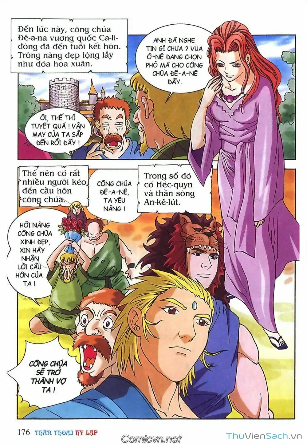 Truyện Tranh Thần Thoại Hy Lạp - Nguồn Gốc Các Vị Thần trang 3