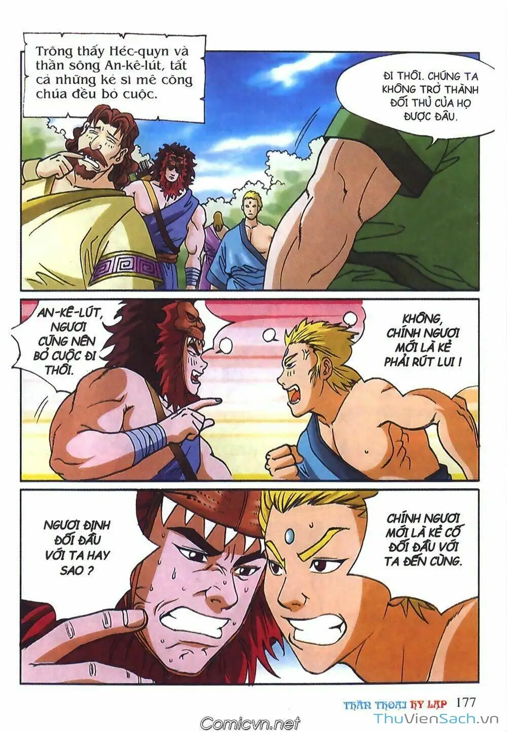 Truyện Tranh Thần Thoại Hy Lạp - Nguồn Gốc Các Vị Thần trang 3