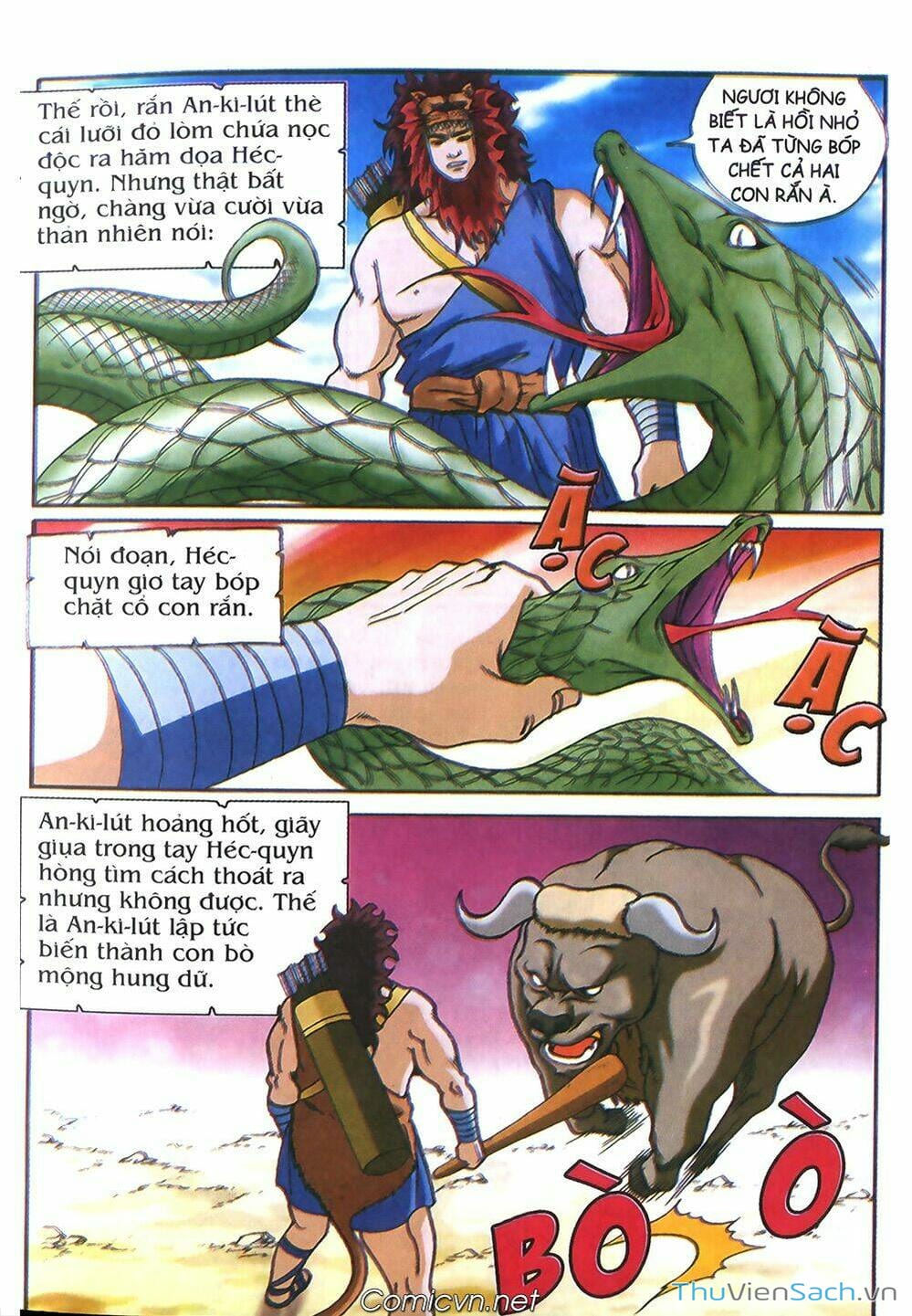 Truyện Tranh Thần Thoại Hy Lạp - Nguồn Gốc Các Vị Thần trang 3