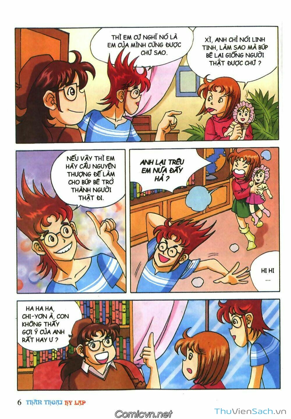 Truyện Tranh Thần Thoại Hy Lạp - Nguồn Gốc Các Vị Thần trang 3