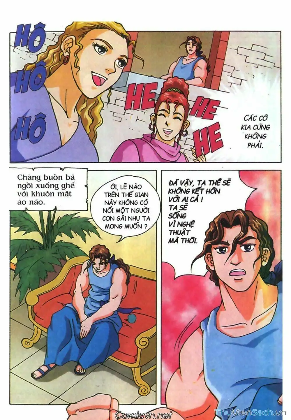 Truyện Tranh Thần Thoại Hy Lạp - Nguồn Gốc Các Vị Thần trang 3