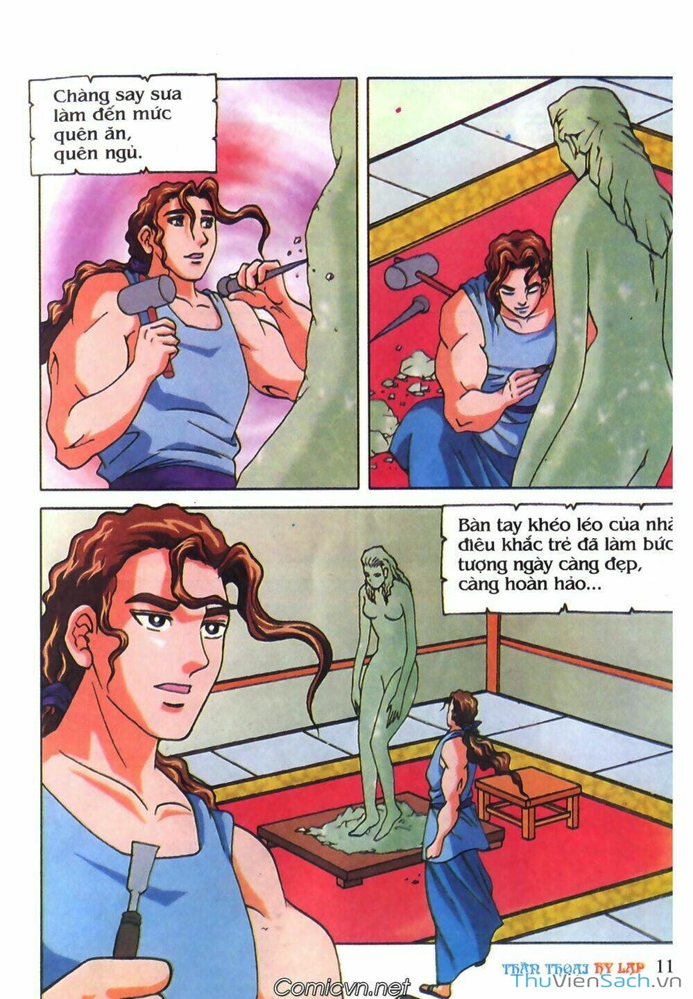 Truyện Tranh Thần Thoại Hy Lạp - Nguồn Gốc Các Vị Thần trang 3