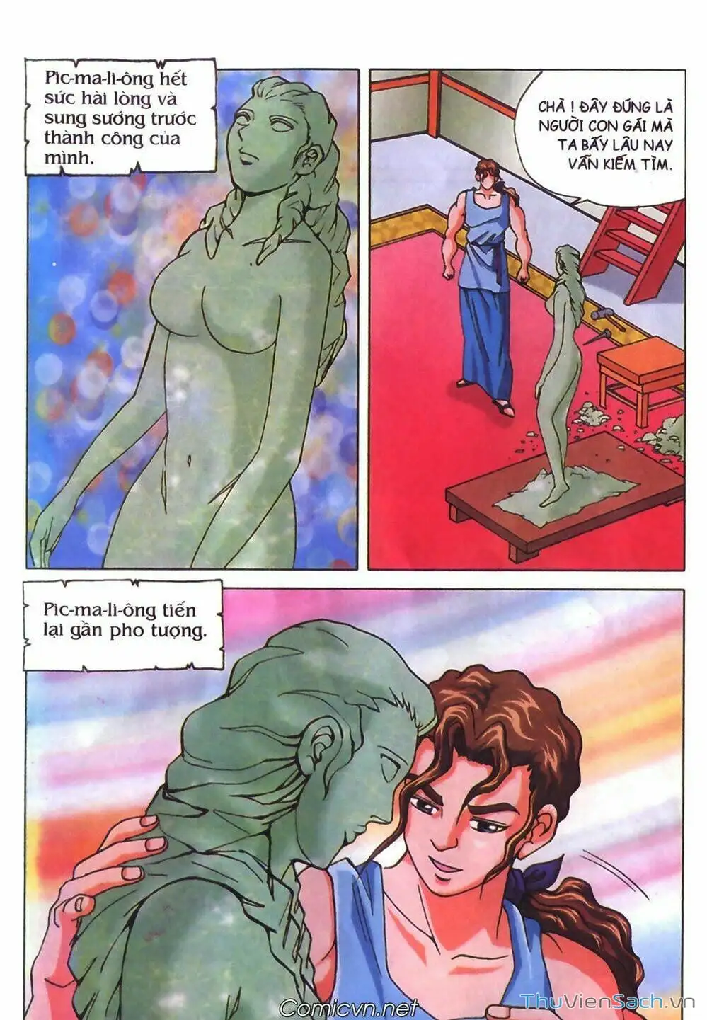 Truyện Tranh Thần Thoại Hy Lạp - Nguồn Gốc Các Vị Thần trang 3