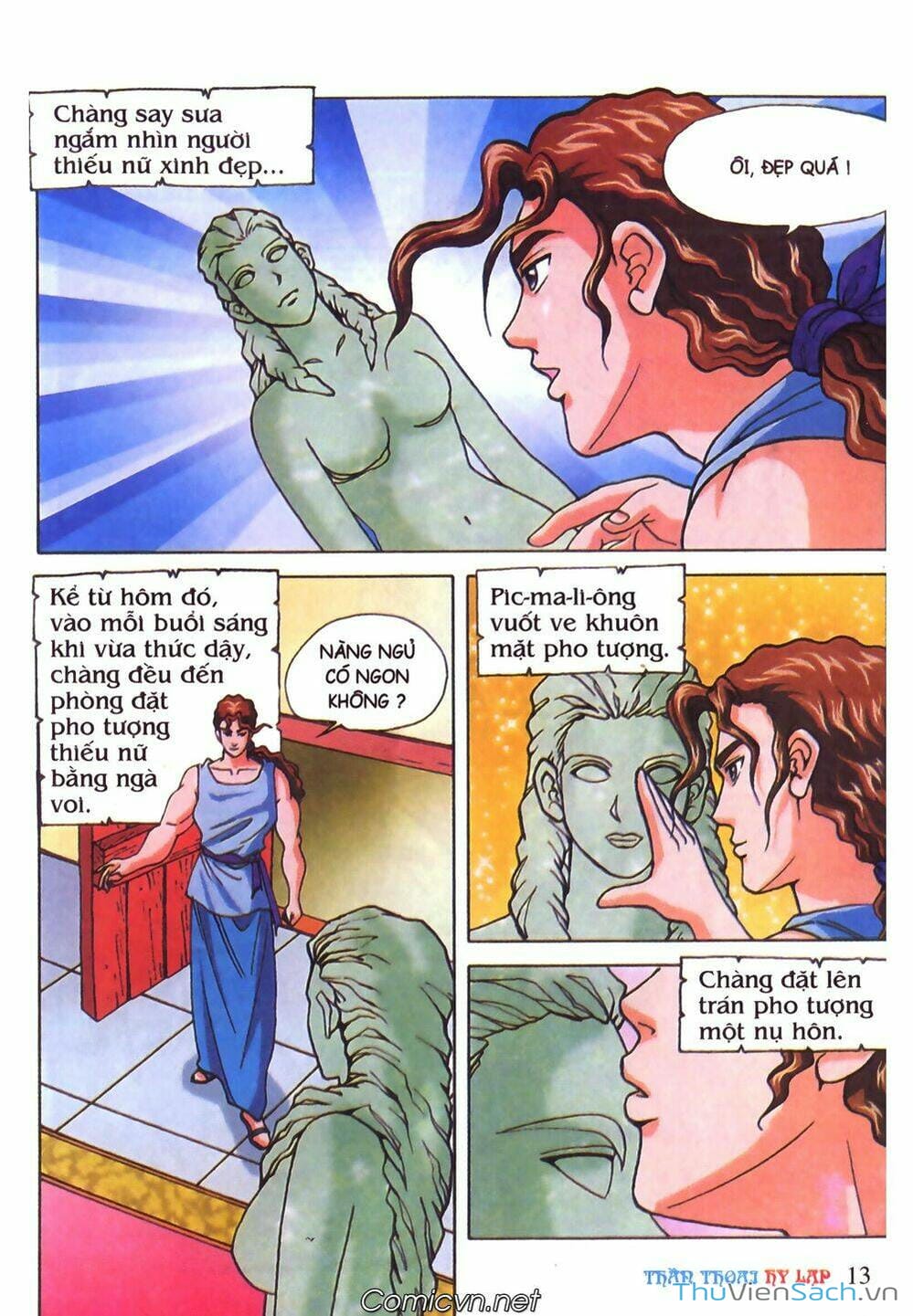 Truyện Tranh Thần Thoại Hy Lạp - Nguồn Gốc Các Vị Thần trang 3