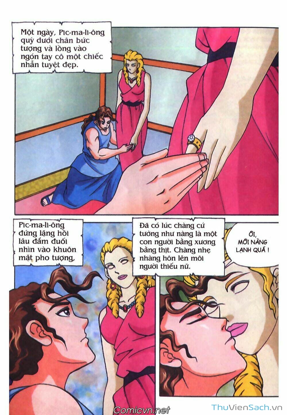 Truyện Tranh Thần Thoại Hy Lạp - Nguồn Gốc Các Vị Thần trang 3