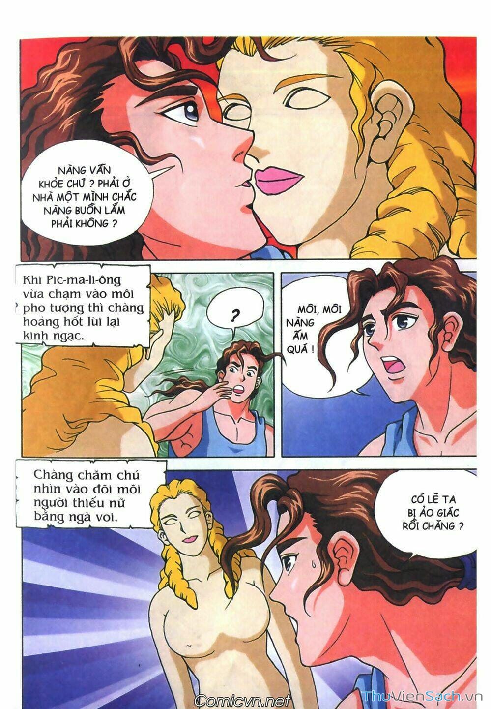 Truyện Tranh Thần Thoại Hy Lạp - Nguồn Gốc Các Vị Thần trang 3