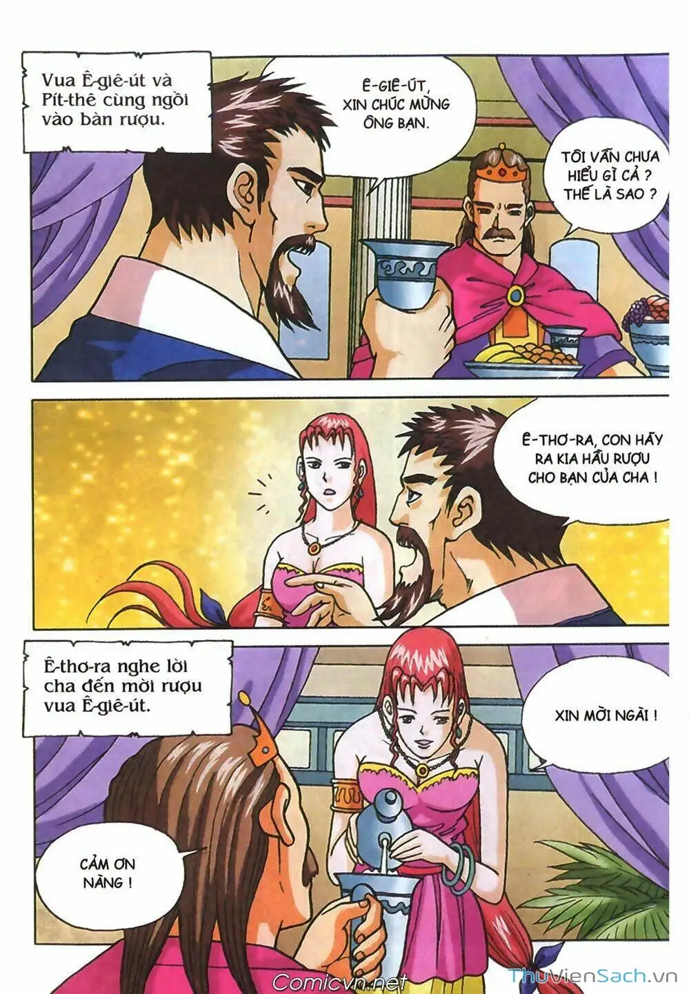 Truyện Tranh Thần Thoại Hy Lạp - Nguồn Gốc Các Vị Thần trang 3