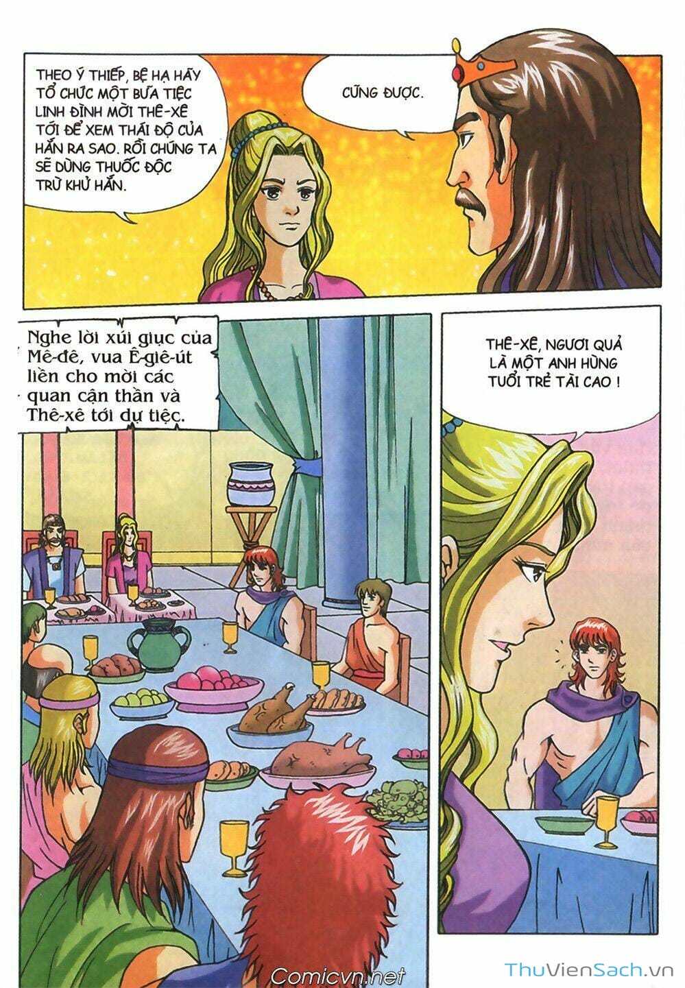Truyện Tranh Thần Thoại Hy Lạp - Nguồn Gốc Các Vị Thần trang 3
