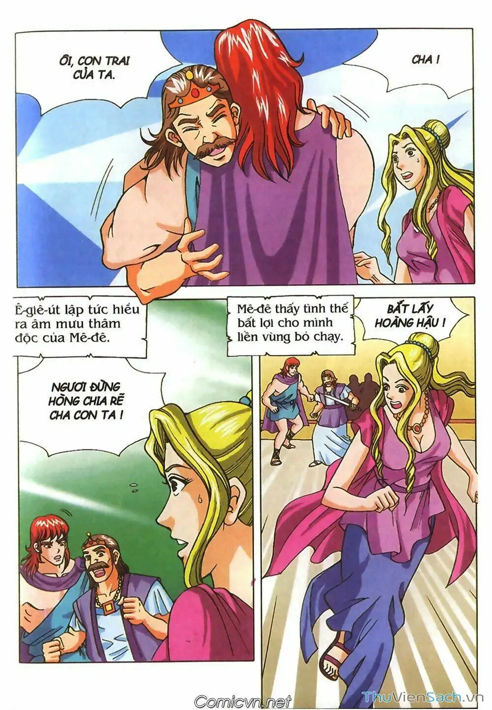 Truyện Tranh Thần Thoại Hy Lạp - Nguồn Gốc Các Vị Thần trang 3