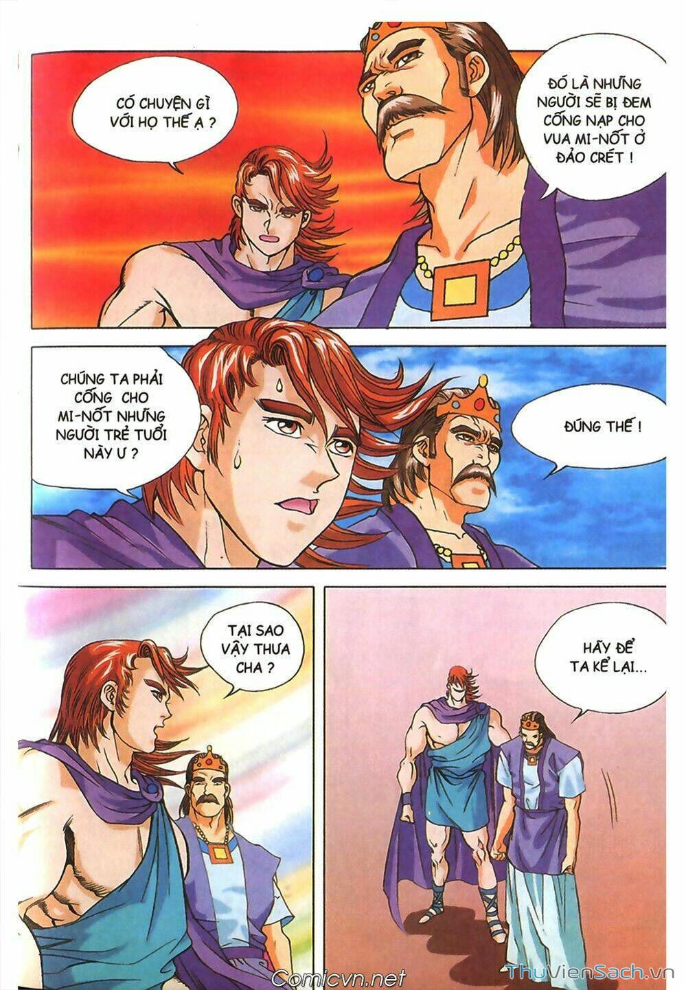 Truyện Tranh Thần Thoại Hy Lạp - Nguồn Gốc Các Vị Thần trang 3